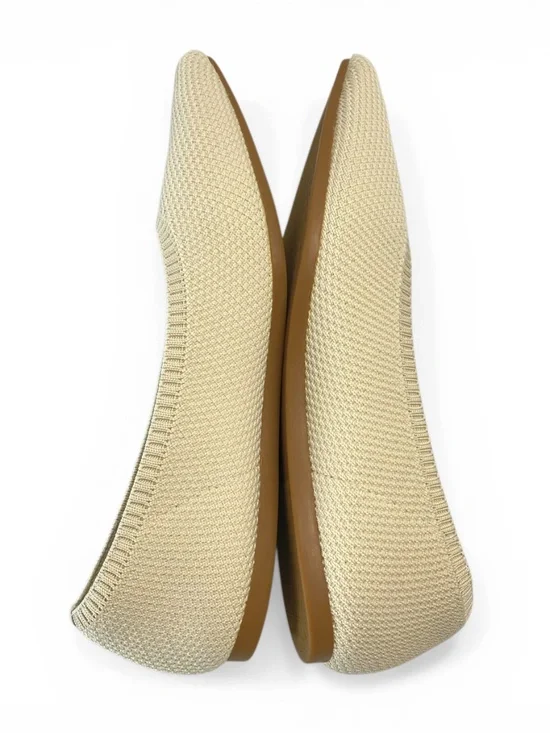 VIVAIA Pointed Toe Ballet Flats (Aria 5°) in Almond Size 8.5 - Picture 7 of 13